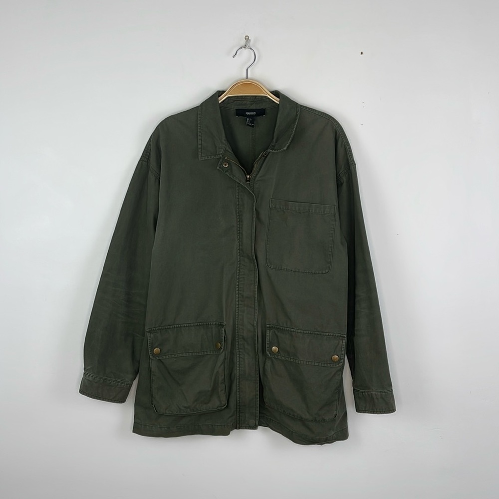 forever 21 utility jacket